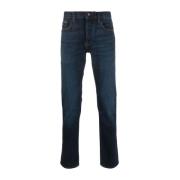 Tommy Hilfiger Blå Straight Denton Jeans Blue, Herr