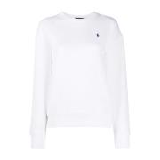 Polo Ralph Lauren Vit Casual Långärmad Tröja White, Dam