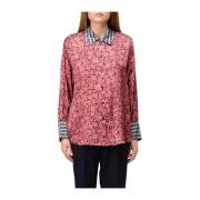 Liu Jo Viskos Overshirt Pink, Dam