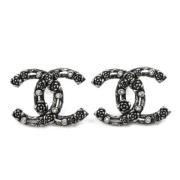 Chanel Vintage Pre-owned Metall chanel-smycken Gray, Dam