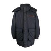 Calvin Klein Jeans Svart Puffer Dunjacka Black, Herr