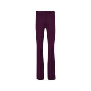 Liu Jo Flare Stretch Byxor Purple, Dam