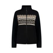 CMP Svart Tröja Arctic Fleece Regular Fit Black, Dam