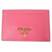 Prada Vintage Pre-owned Laeder plnbcker Pink, Dam