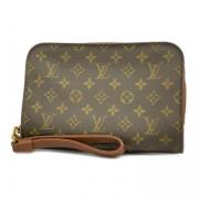 Louis Vuitton Vintage Pre-owned Tyg louis-vuitton-vskor Brown, Dam