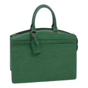 Louis Vuitton Vintage Pre-owned Laeder handvskor Green, Dam