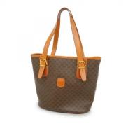 Celine Vintage Pre-owned Plast totevskor Brown, Dam