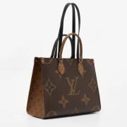 Louis Vuitton Vintage Pre-owned Belagd canvas totevskor Brown, Dam