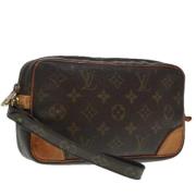 Louis Vuitton Vintage Pre-owned Canvas kuvertvskor Brown, Dam