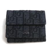 Dior Vintage Pre-owned Canvas hem-och-kontorstillbehr Black, Dam