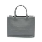 Dior Vintage Pre-owned Laeder totevskor Gray, Dam