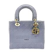 Dior Vintage Pre-owned Canvas dior-vskor Blue, Dam