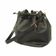 Louis Vuitton Vintage Pre-owned Tyg louis-vuitton-vskor Black, Dam