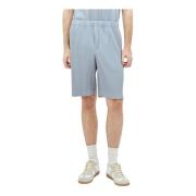 Issey Miyake Vida Plisserade Shorts Gray, Herr