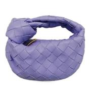 Bottega Veneta Vintage Pre-owned Laeder handvskor Purple, Dam