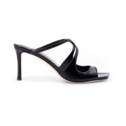 Jimmy Choo Anise 75 Patentläder Sandaler Black, Dam