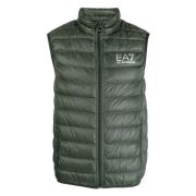 Emporio Armani EA7 Grå Puffer & Dunjacka Green, Herr