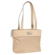 Celine Vintage Pre-owned Canvas handvskor Beige, Dam