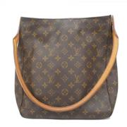 Louis Vuitton Vintage Pre-owned Tyg louis-vuitton-vskor Brown, Dam