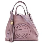 Gucci Vintage Pre-owned Laeder handvskor Purple, Dam