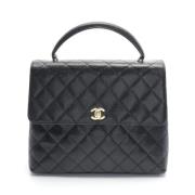 Chanel Vintage Pre-owned Laeder handvskor Black, Dam