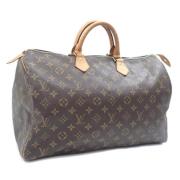 Louis Vuitton Vintage Pre-owned Tyg louis-vuitton-vskor Brown, Dam