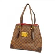 Louis Vuitton Vintage Pre-owned Tyg louis-vuitton-vskor Brown, Dam