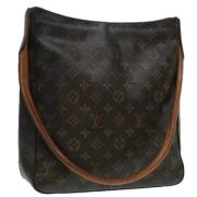 Louis Vuitton Vintage Pre-owned Canvas louis-vuitton-vskor Brown, Dam