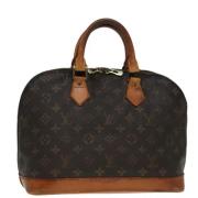 Louis Vuitton Vintage Pre-owned Canvas handvskor Brown, Dam