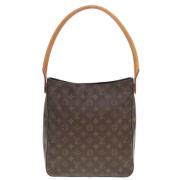 Louis Vuitton Vintage Pre-owned Canvas louis-vuitton-vskor Brown, Dam