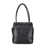 Chanel Vintage Pre-owned Laeder chanel-vskor Black, Dam