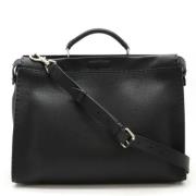 Fendi Vintage Pre-owned Laeder portfljer Black, Dam