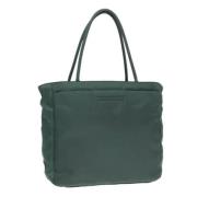 Prada Vintage Pre-owned Nylon prada-vskor Green, Dam