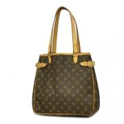 Louis Vuitton Vintage Pre-owned Tyg louis-vuitton-vskor Brown, Dam