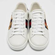 Gucci Vintage Pre-owned Laeder sneakers White, Dam