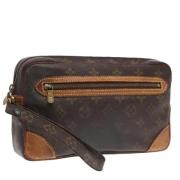 Louis Vuitton Vintage Pre-owned Canvas kuvertvskor Brown, Dam