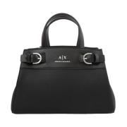 Armani Exchange Stilren Toteväska för Kvinnor Black, Dam