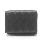 Bottega Veneta Vintage Pre-owned Laeder plnbcker Black, Dam