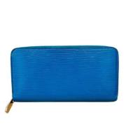 Louis Vuitton Vintage Pre-owned Laeder plnbcker Blue, Unisex