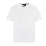 Dsquared2 T-shirt med logotyp White, Dam