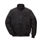 RefrigiWear Vinter Bomberjacka, Nylon Vaddering Black, Herr