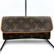 Louis Vuitton Vintage Pre-owned Canvas kuvertvskor Brown, Dam