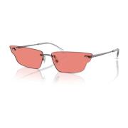 Ray-Ban Geometrisk Fjäril Solglasögon Red, Unisex