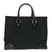 Gucci Vintage Pre-owned Canvas gucci-vskor Black, Dam