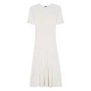 Joseph Satin Ribb Maxi Klänning Vit White, Dam