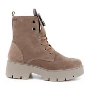 Igi&Co Mocka ankelboots med juvelapplikation Brown, Dam