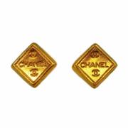 Chanel Vintage Pre-owned Tyg chanel-smycken Yellow, Dam