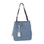 Louis Vuitton Vintage Pre-owned Laeder louis-vuitton-vskor Blue, Dam