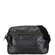 Gucci Vintage Pre-owned Laeder axelremsvskor Black, Dam