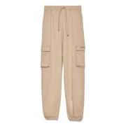 Hinnominate Tapered Trousers Beige, Dam